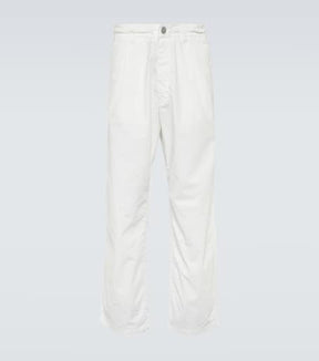 Marina cotton straight pants