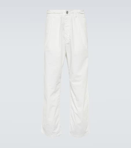 Marina cotton straight pants