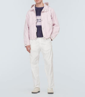 Marina cotton straight pants