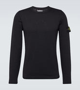 Compass cotton-blend sweater