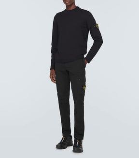 Compass cotton-blend sweater