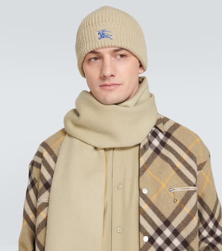 EKD ribbed-knit cashmere beanie