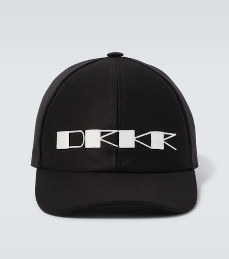 Logo cotton canvas baseball cap