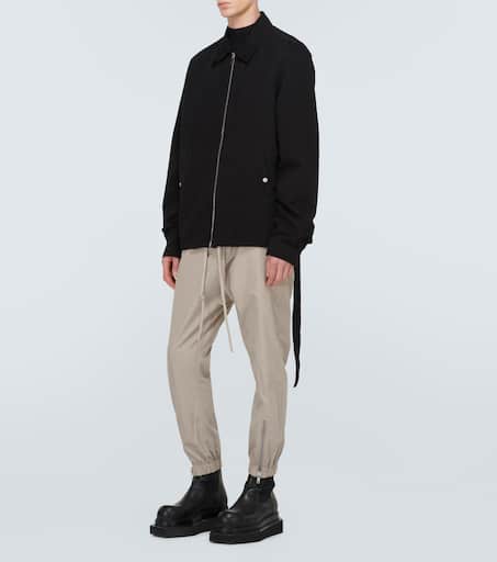 Cotton blouson jacket