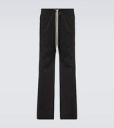 Pusher cotton canvas straight pants