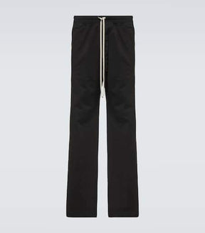 Pusher cotton canvas straight pants