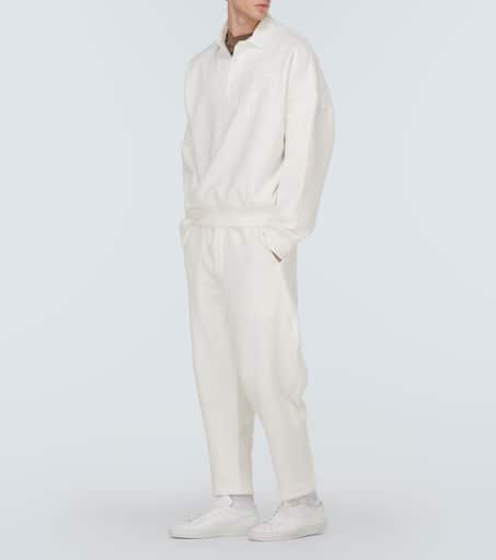 Koa cotton-blend terry sweatpants