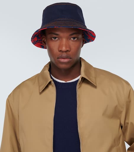 Denim bucket hat
