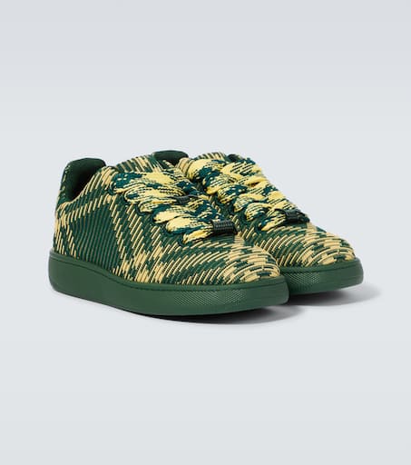 Burberry check sneakers