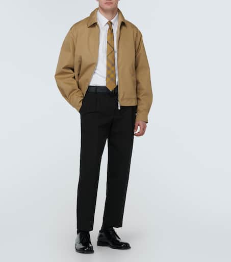 Technical blouson jacket