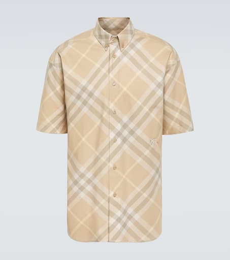 Burberry Check cotton shirt