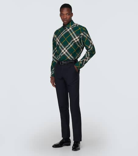 Burberry Check cotton shirt