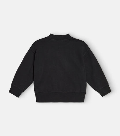 Printed cotton jersey sweatshirt