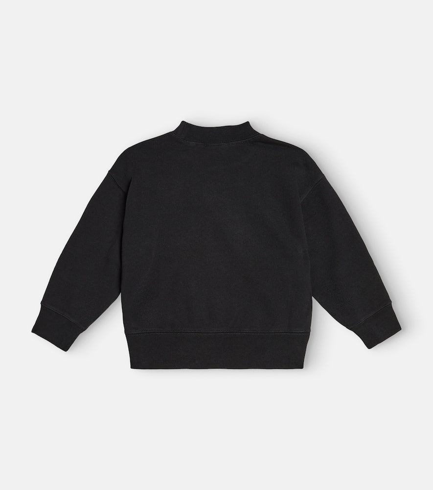 Printed cotton jersey sweatshirt