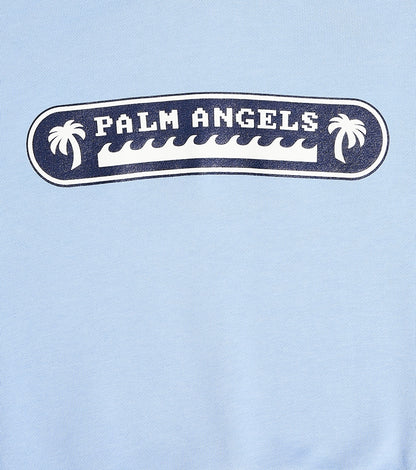 Logo cotton jersey hoodie