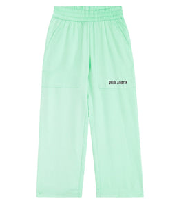 Logo striped sweatpants