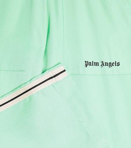 Logo striped sweatpants
