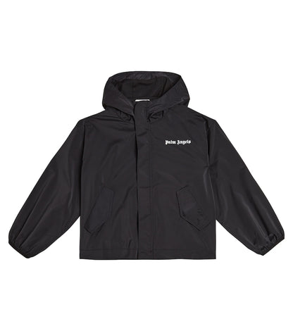 Logo zip-up hoodie