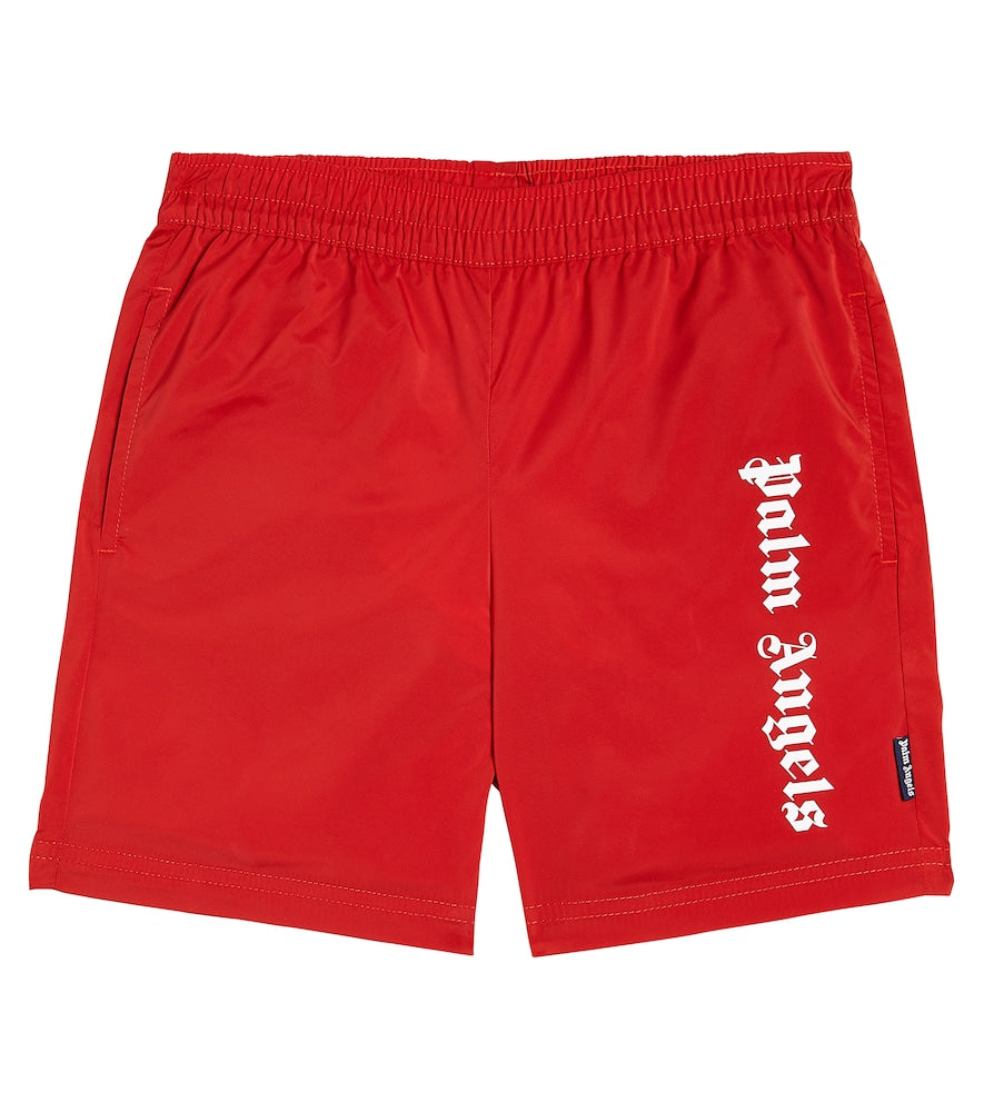 Logo swim trunks
