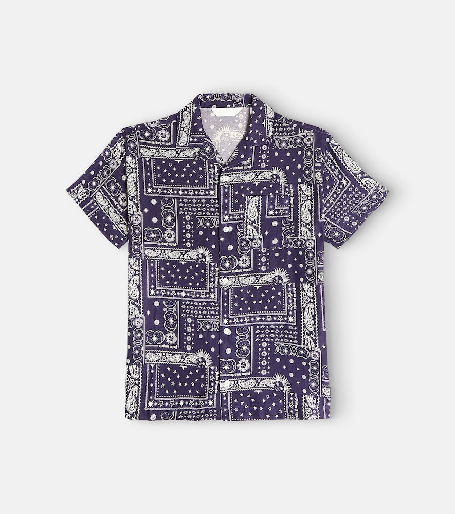 Printed cotton shirt