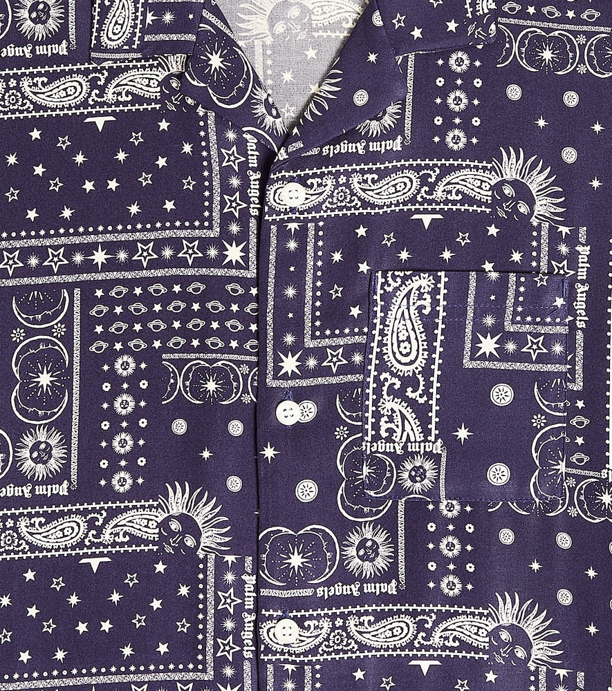 Printed cotton shirt