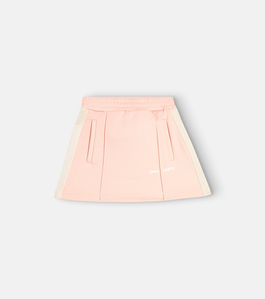 Logo track skirt