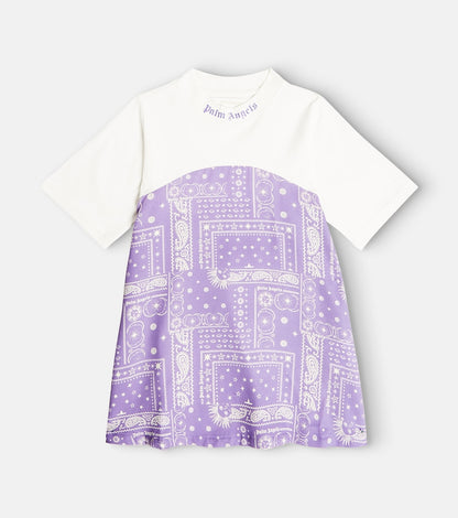 Astro Paisley cotton dress