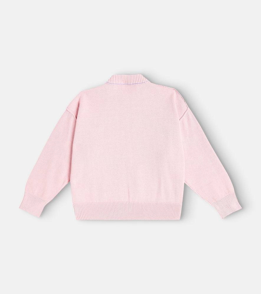 Logo cotton sweater
