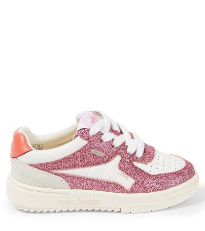 Logo glitter sneakers