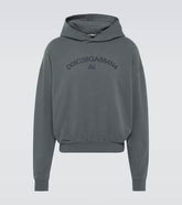 Cotton jersey hoodie