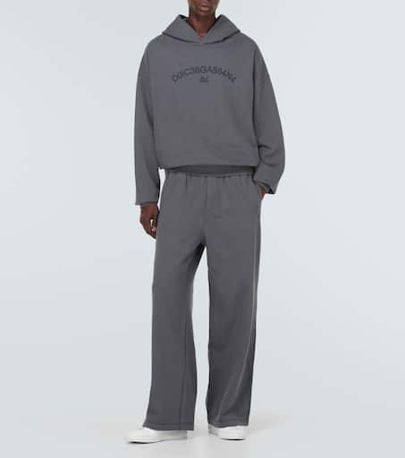 Cotton jersey hoodie