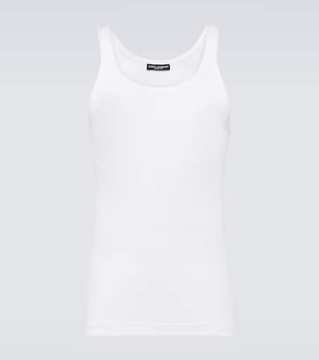 Cotton jersey tank top