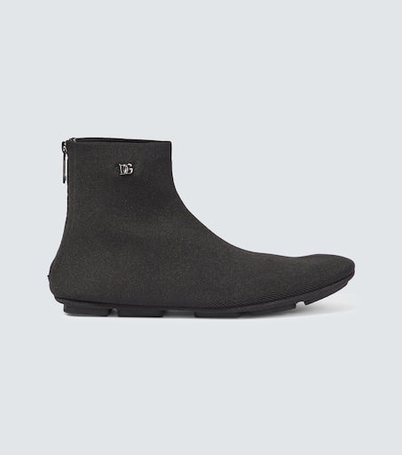 Logo sock boots