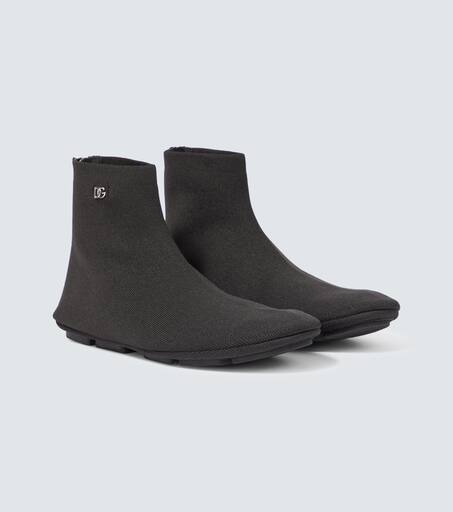 Logo sock boots