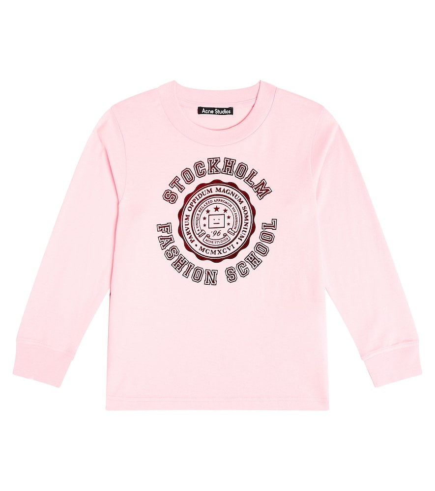 Printed cotton jersey T-shirt