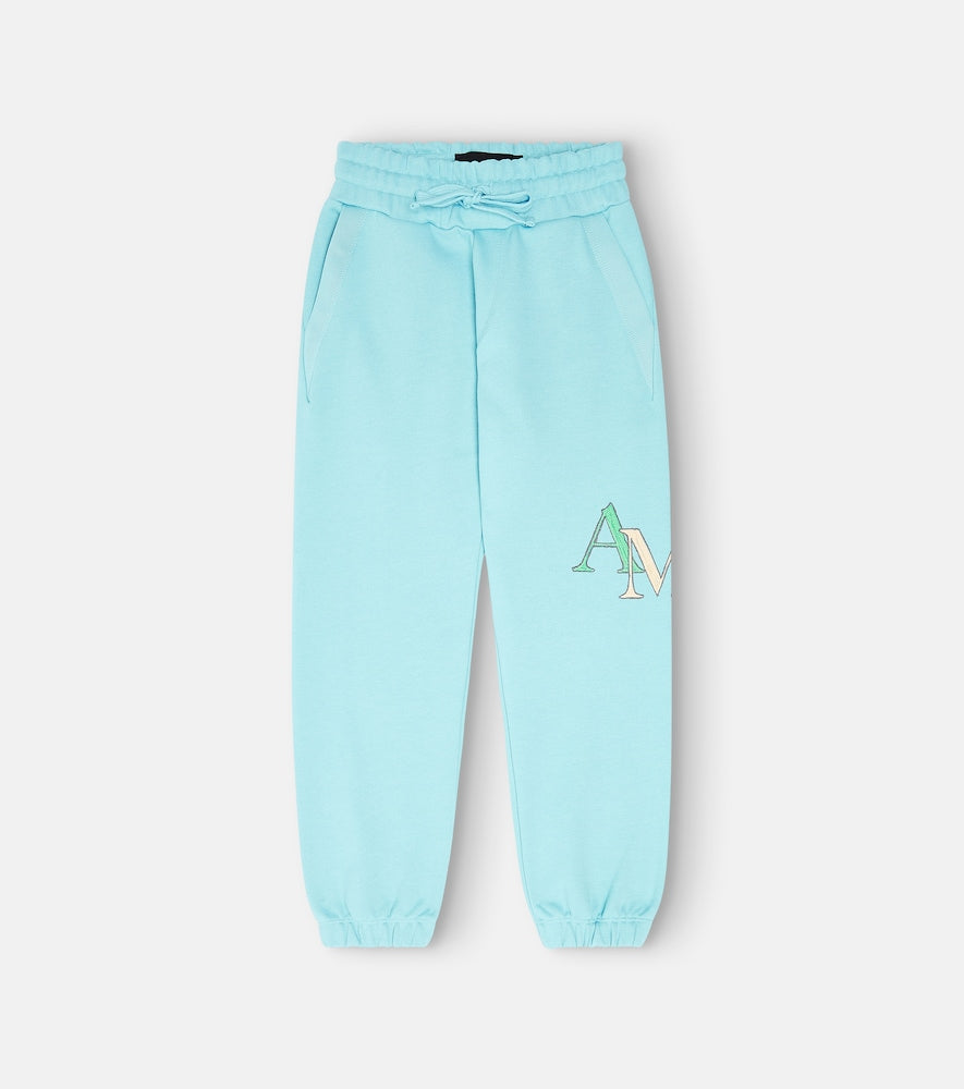 Logo cotton terry sweatpants