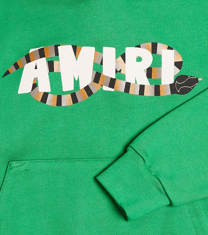 Logo cotton jersey hoodie