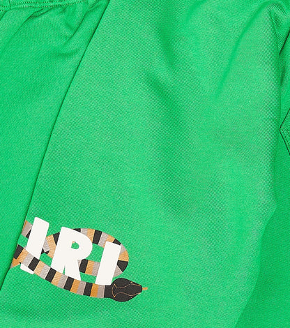 Printed cotton sweatpants