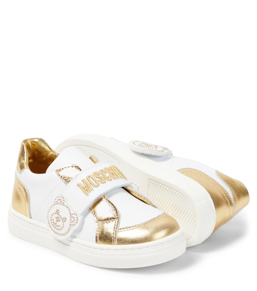 Leather sneakers