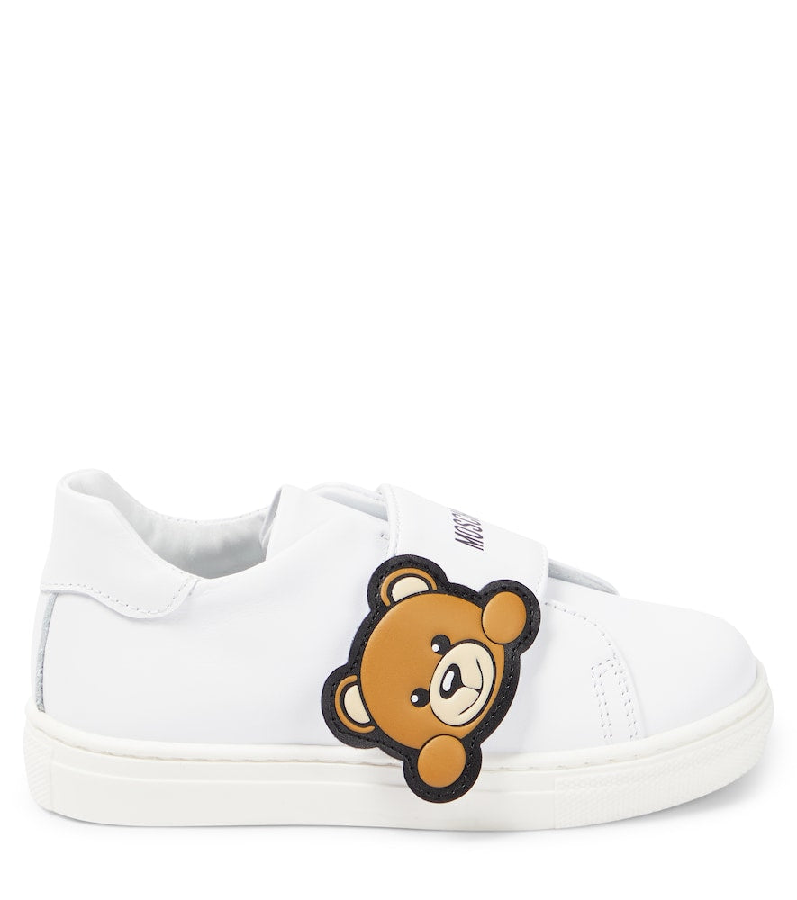 Teddy Bear leather sneakers
