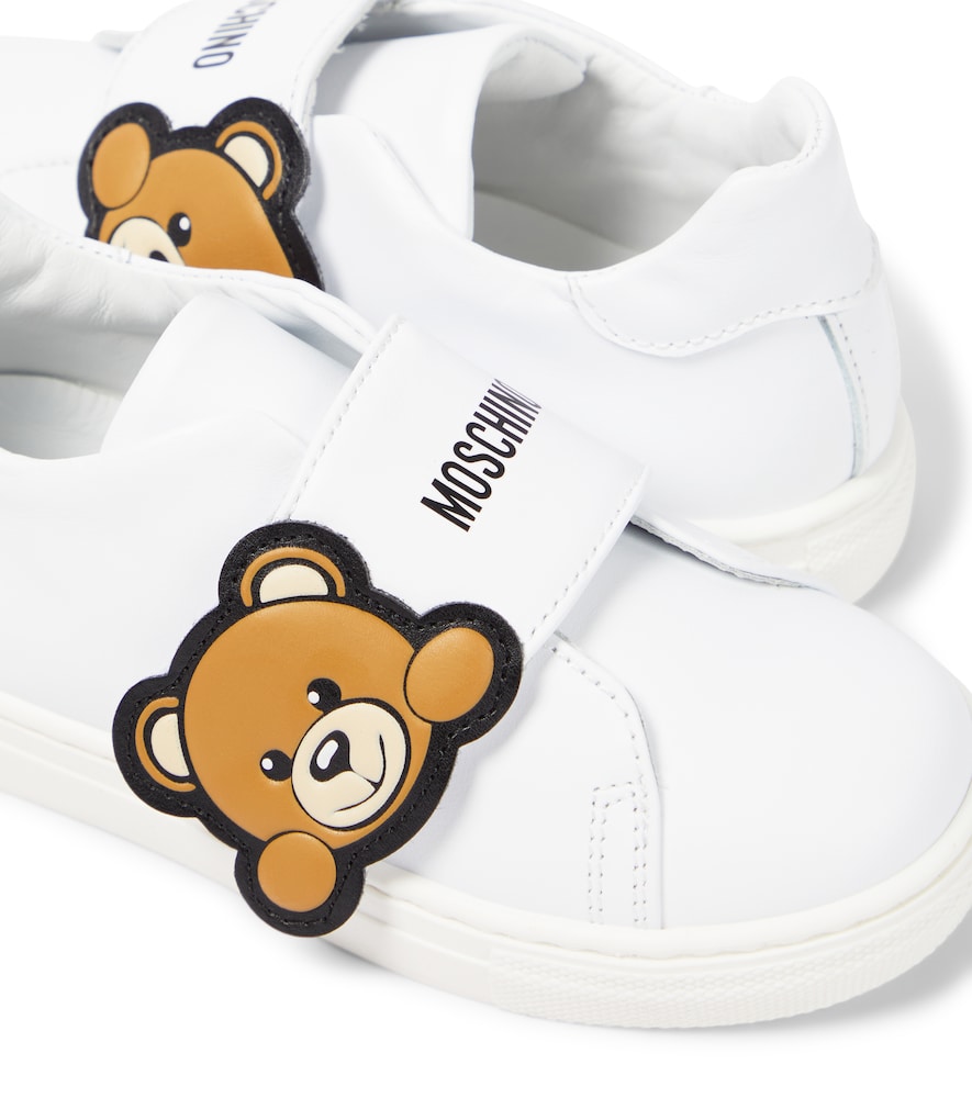 Teddy Bear leather sneakers