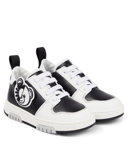 Leather sneakers