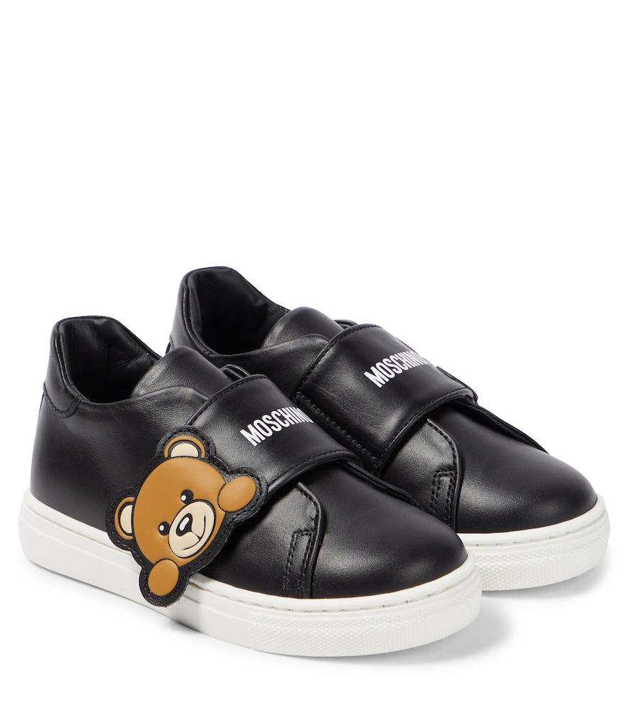 Teddy Bear leather sneakers