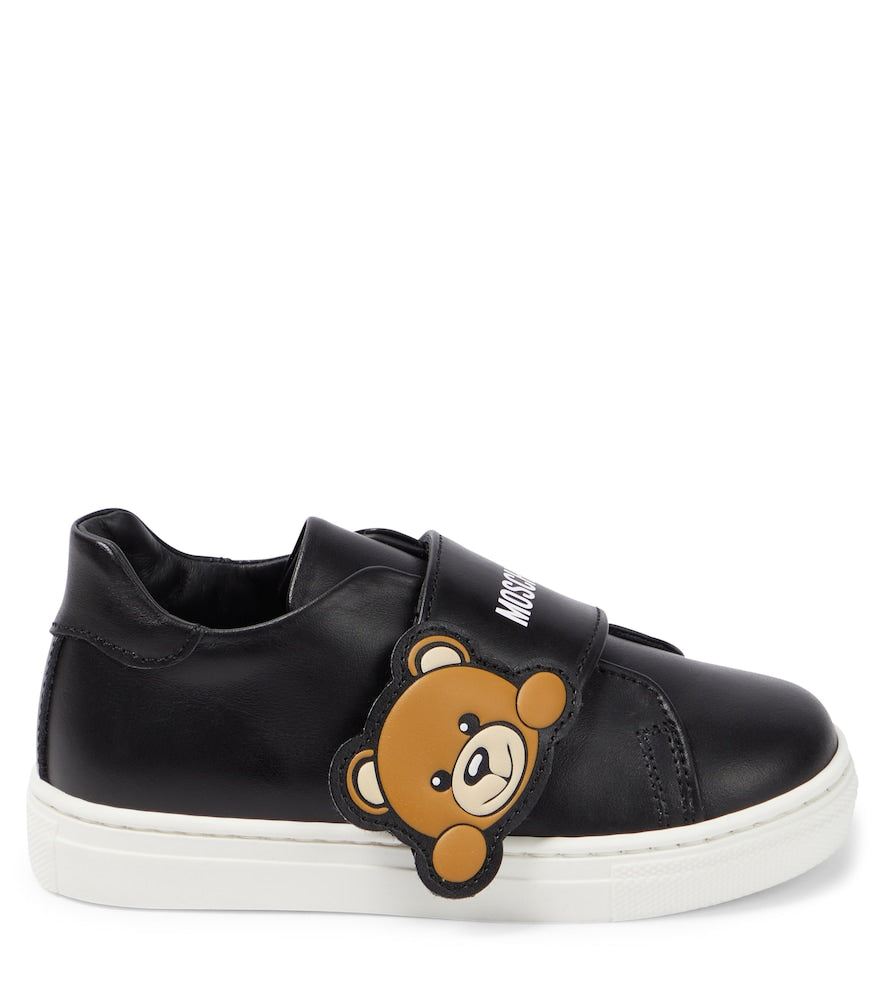 Teddy Bear leather sneakers