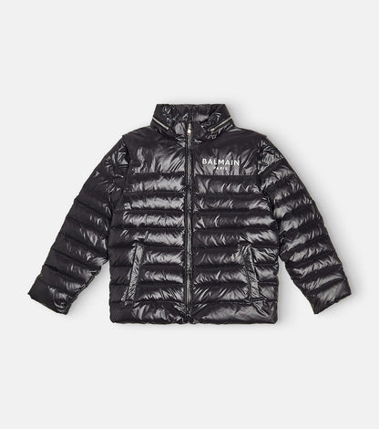 Logo down jacket