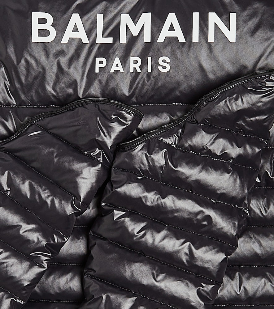 Logo down jacket
