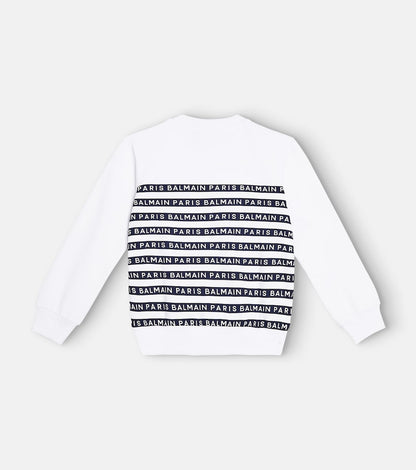 Logo cotton jersey sweatshirt