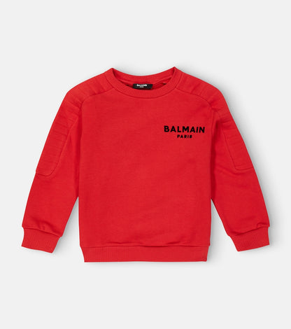 Logo cotton jersey sweatshirt
