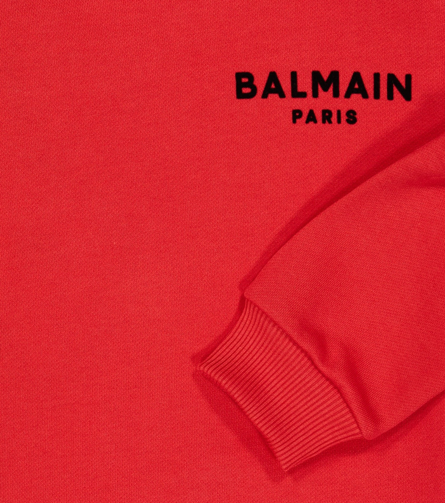 Logo cotton jersey sweatshirt