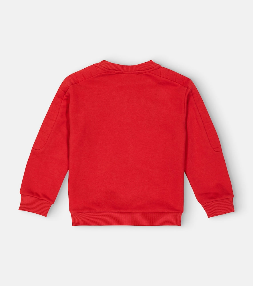 Logo cotton jersey sweatshirt